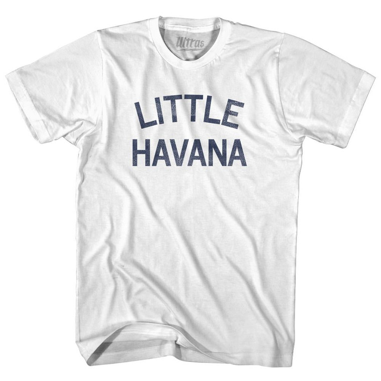 Little Havana Youth Cotton T-Shirt - White