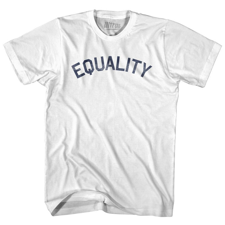 Equality Youth Cotton T-Shirt - White