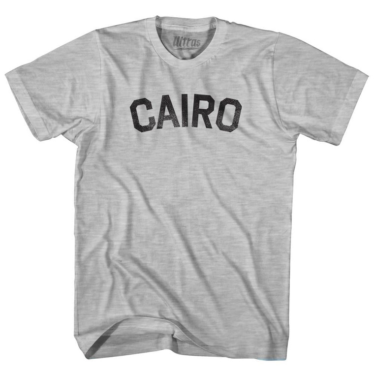 Cairo Womens Cotton Junior Cut T-Shirt - Grey Heather