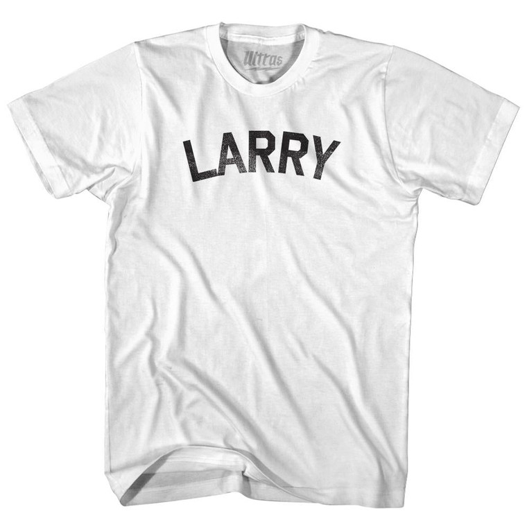 Larry Adult Cotton T-shirt - White