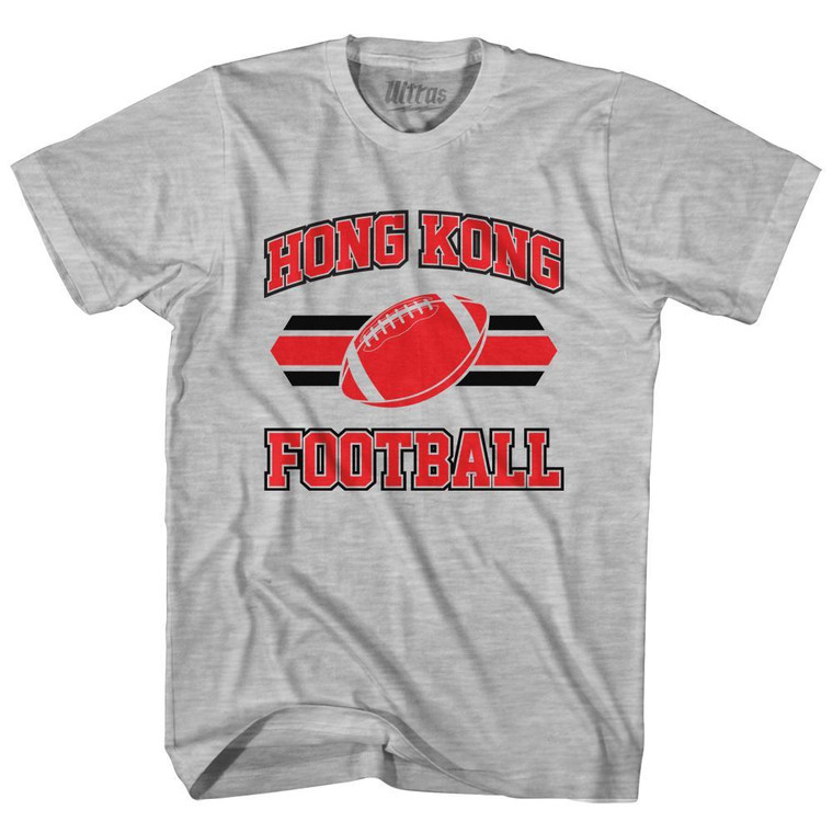 Hongkong 90's Football Team Adult Cotton - Grey Heather