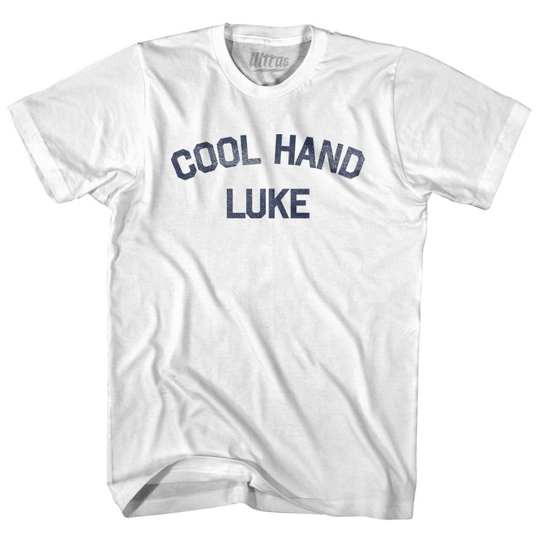 Cool Hand Luke Womens Cotton Junior Cut T-Shirt - White