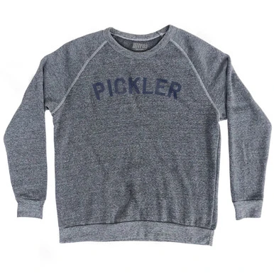 Pickler Adult Tri-Blend Sweatshirt - Athletic Grey