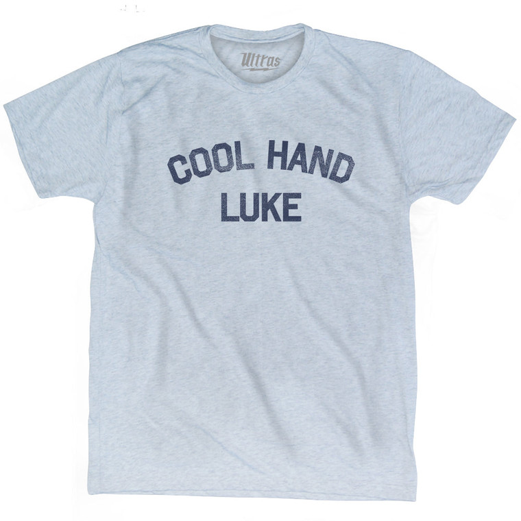 Cool Hand Luke Adult Tri-Blend T-shirt - Athletic White