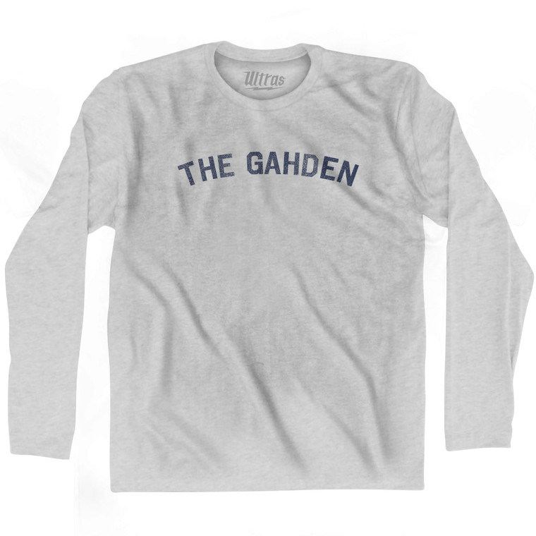 The Gahden Adult Cotton Long Sleeve T-shirt - Grey Heather