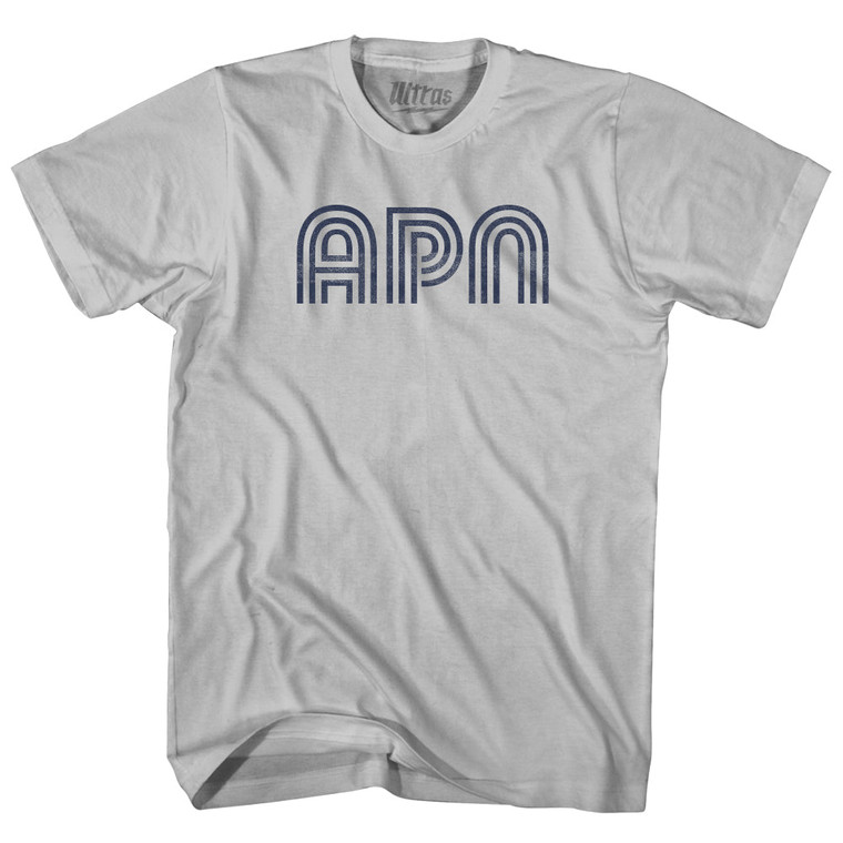 Alpena APN Airport Adult Cotton T-shirt - Cool Grey