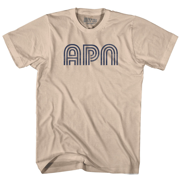 Alpena APN Airport Adult Cotton T-shirt - Creme