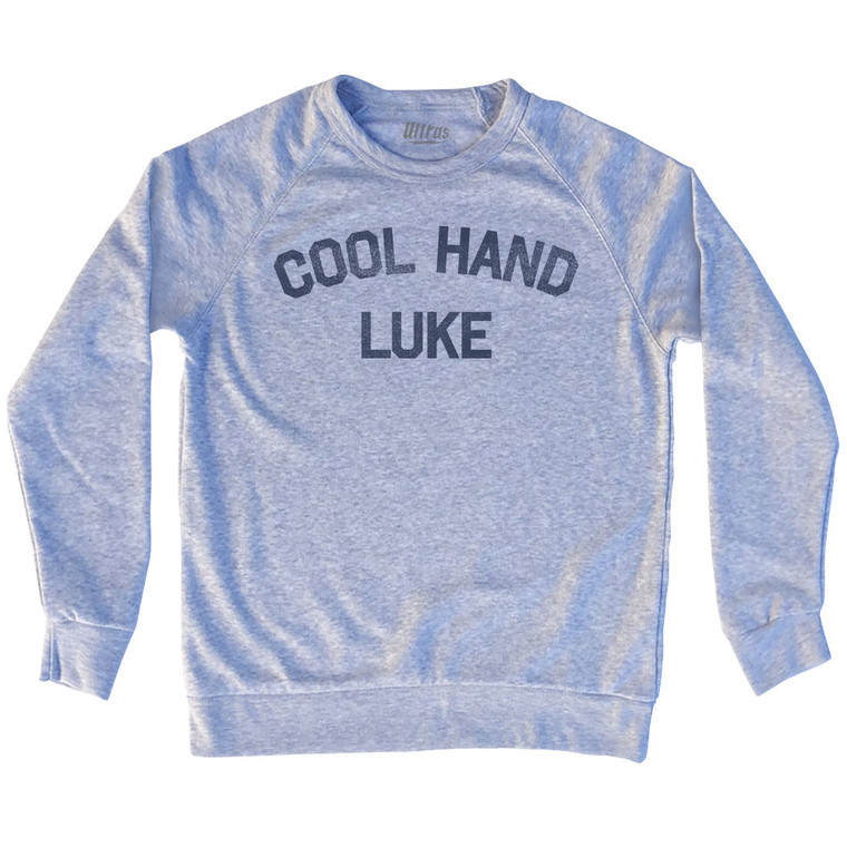 Cool Hand Luke Adult Tri-Blend Sweatshirt - Heather Grey