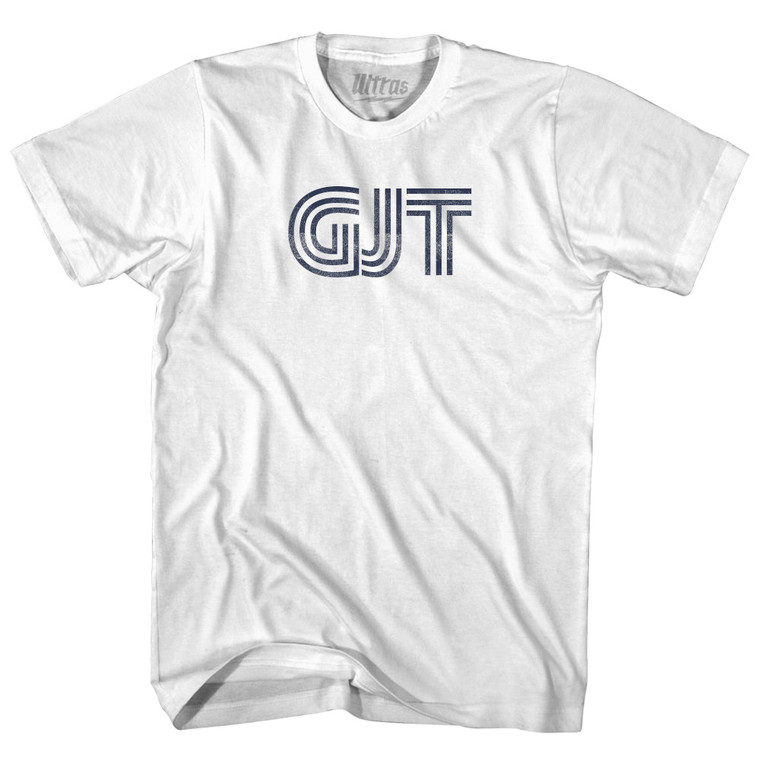 Grand Junction Airport GJT Adult Cotton T-shirt - White