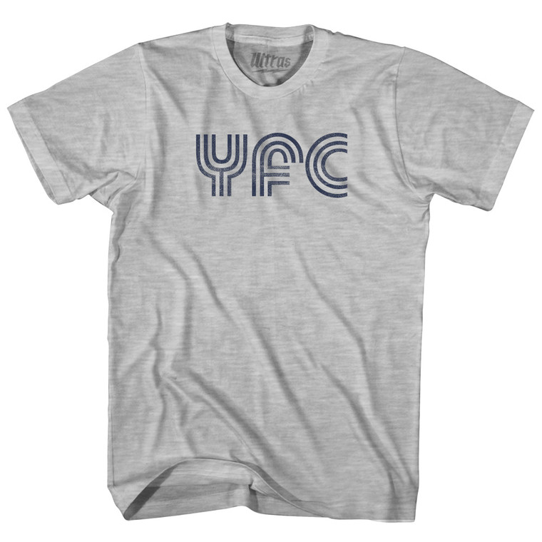 Fredericton Airport YFC Youth Cotton T-shirt - Grey Heather