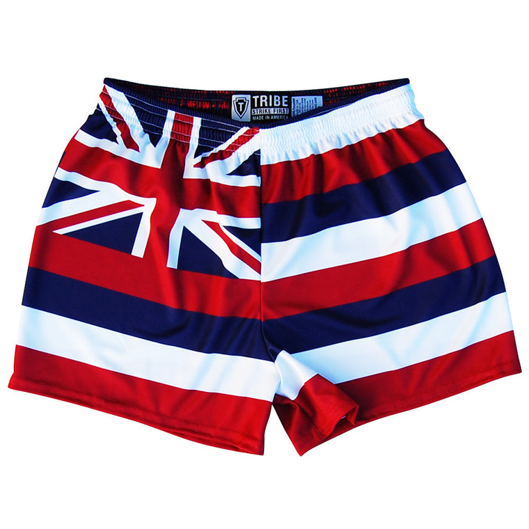 ADULT-2X-LARGE HAWAII FLAG WOMENS & GIRLS SPORT SHORTS Final Sale zt41