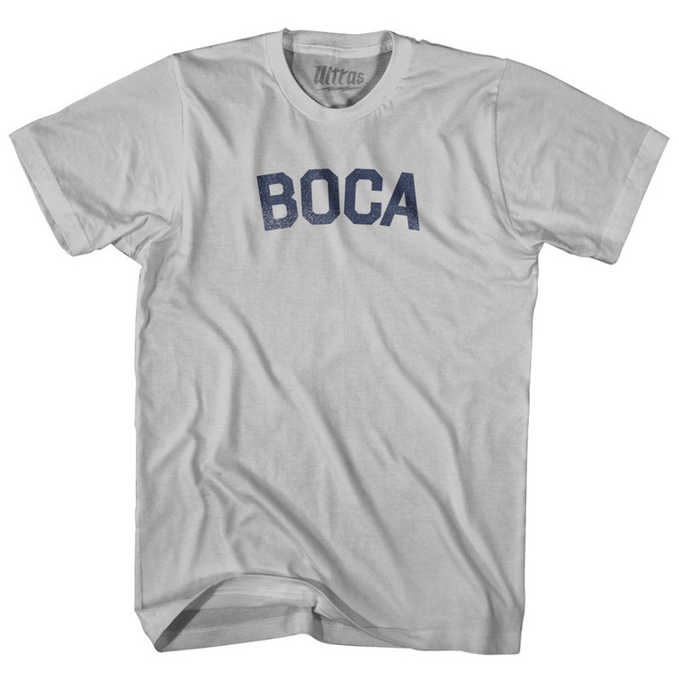 Boca Adult Cotton T-shirt - Cool Grey