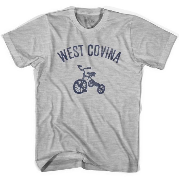 West Covina City Tricycle Youth Cotton T-shirt - Grey Heather