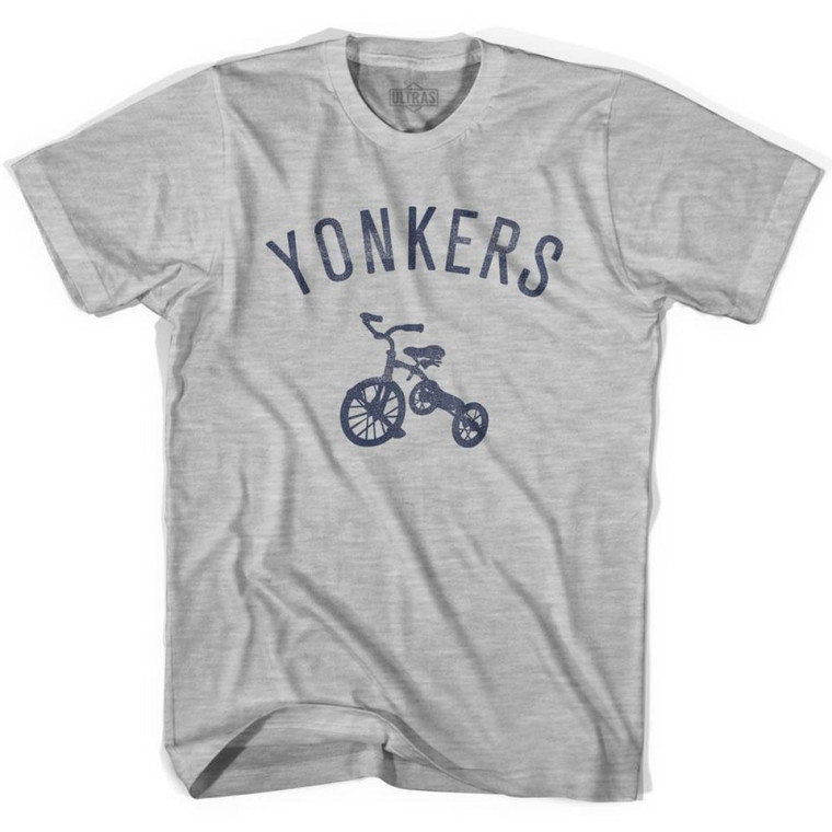 Yonkers City Tricycle Youth Cotton T-shirt - Grey Heather