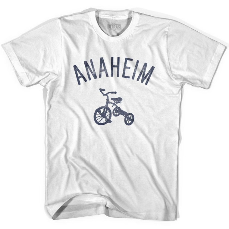 Anaheim Tricycle Youth Cotton T-shirt - White