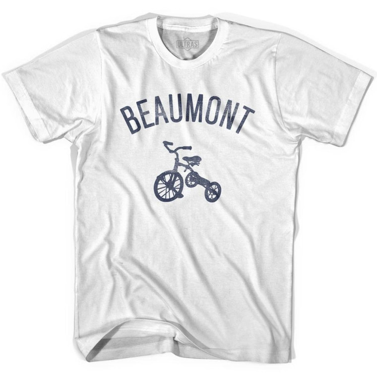 Beaumont Tricycle Youth Cotton T-shirt - White