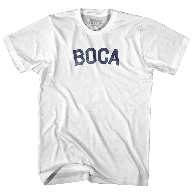 Boca Womens Cotton Junior Cut T-Shirt - White