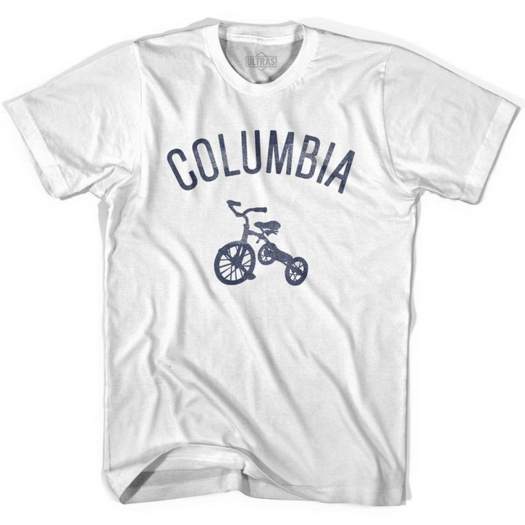 Columbia City Tricycle Youth Cotton T-shirt - White