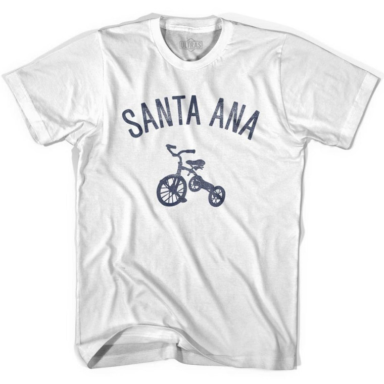 Santa Ana City Tricycle Youth Cotton T-shirt - White