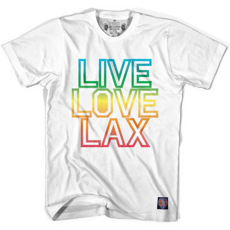 Live Love Lax T-shirt - White