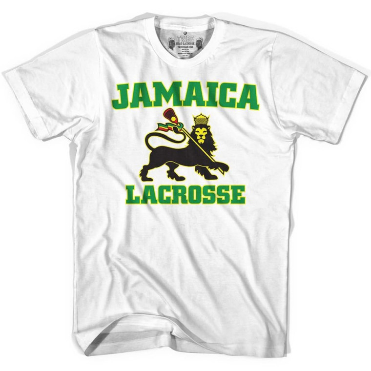 Jamaica Lacrosse T-shirt - White