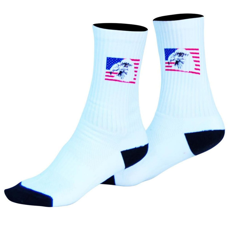 American Eagle Crew Socks - White