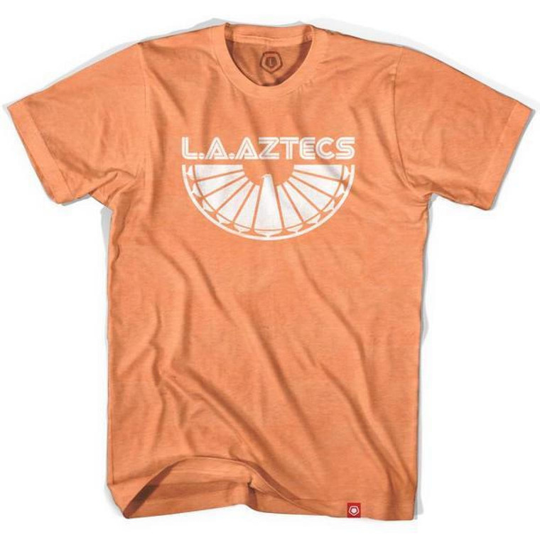 Los Angeles Aztecs Soccer T-shirt - Heather Orange