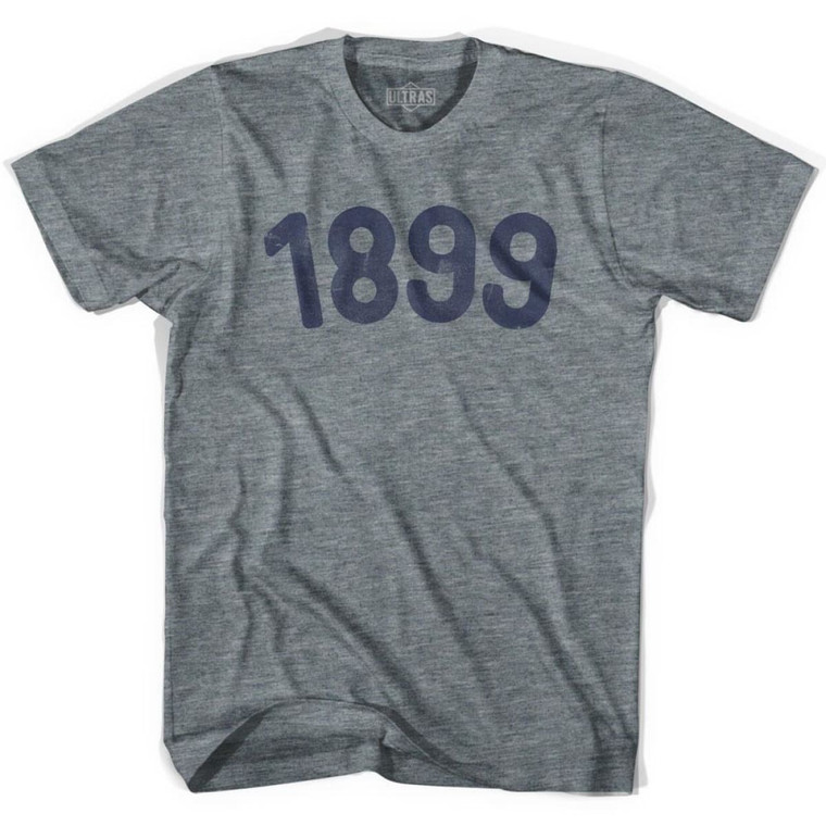 1899 Year Celebration Womens Tri-Blend T-shirt - Athletic Grey