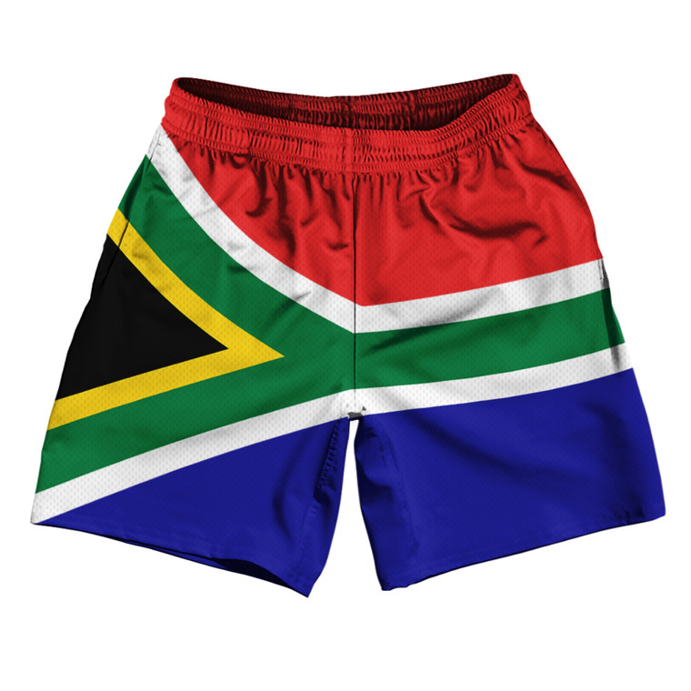 Adult Large South Africa Country Flag Athletic Running Fitness Exercise Shorts Final Sale sl18