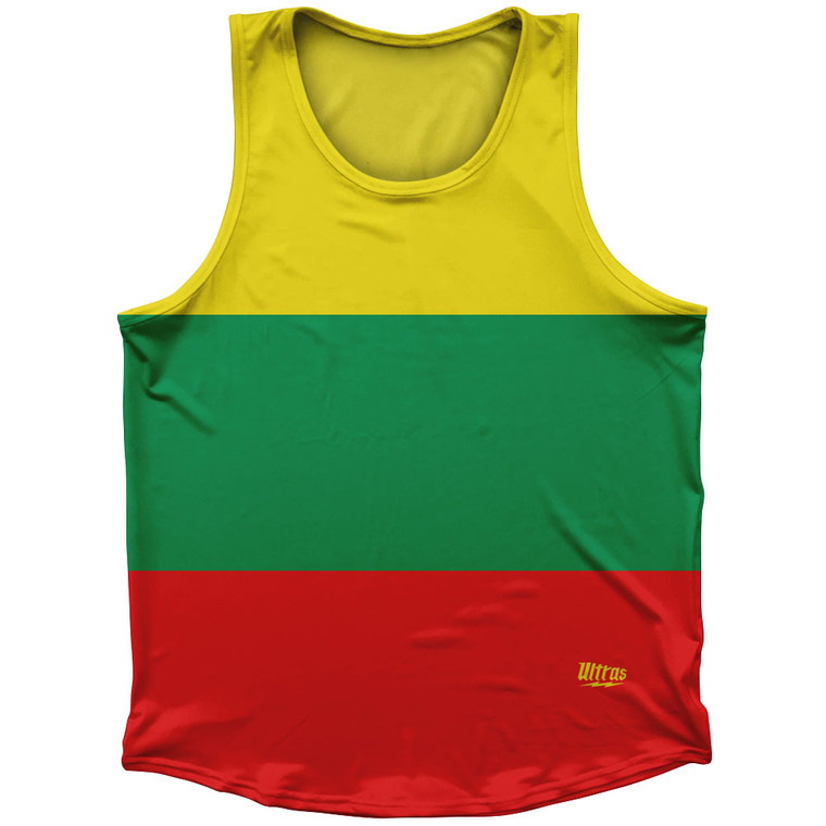 Adult X-Large Lithuania Country Flag Sport Tank Top Final Sale sxl1