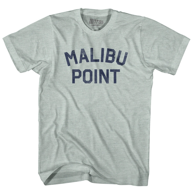 Malibu Point Adult Tri-Blend T-shirt - Athletic Cool Grey