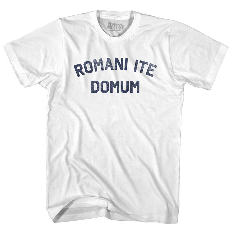 Romani Ite Domum Youth Cotton T-shirt - White
