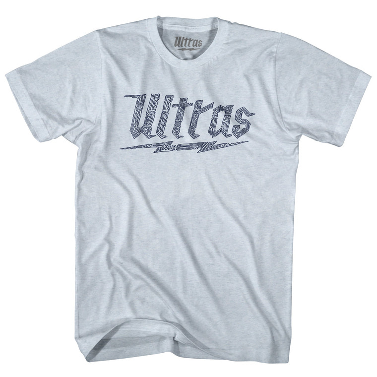 Ultras Line Adult Tri-Blend T-shirt - Athletic White