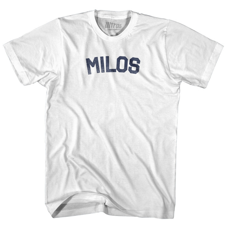 Milos Youth Cotton T-shirt - White