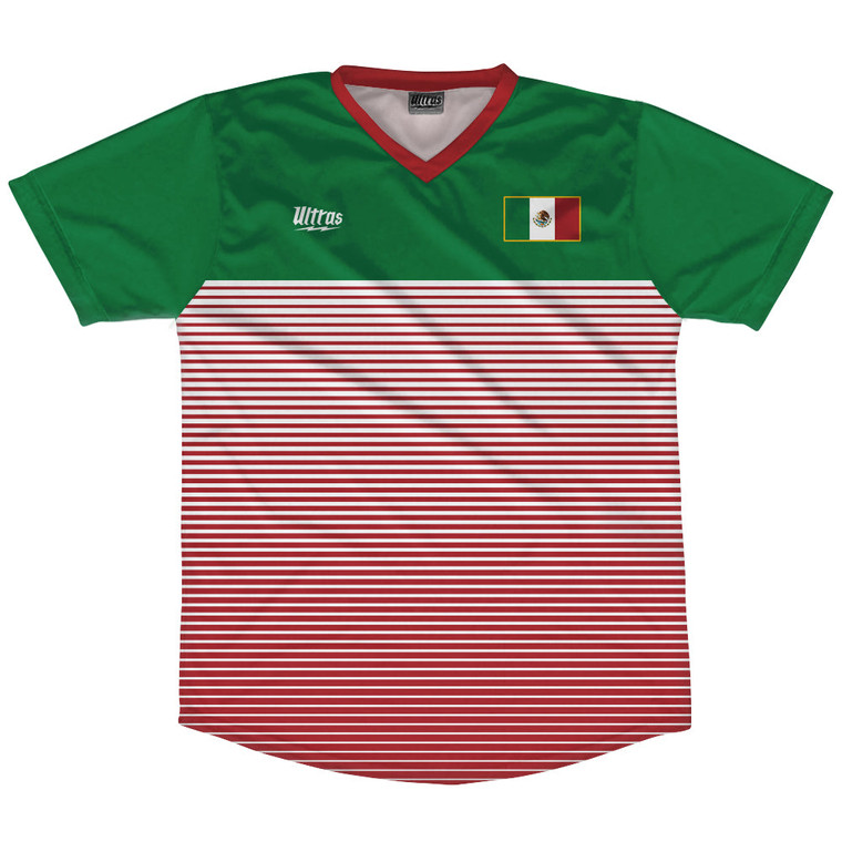 Mexico Rise Soccer Jersey Made In USA - Green White