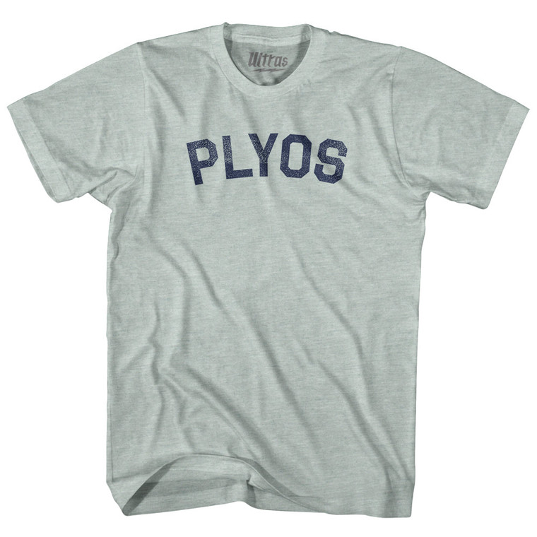 Plyos Adult Tri-Blend T-shirt - Athletic Cool Grey