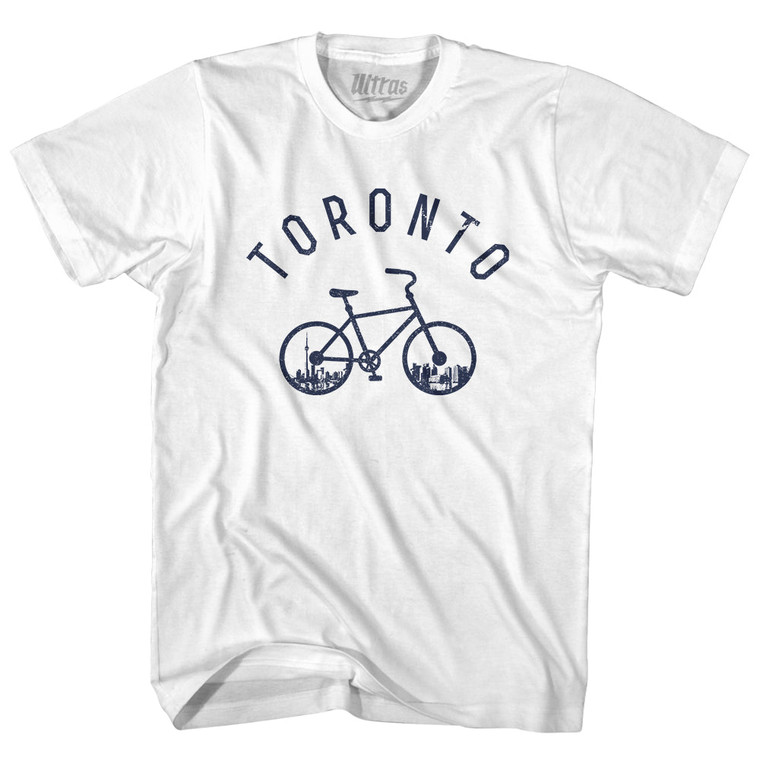 Toronto Bike Youth Cotton T-shirt - White