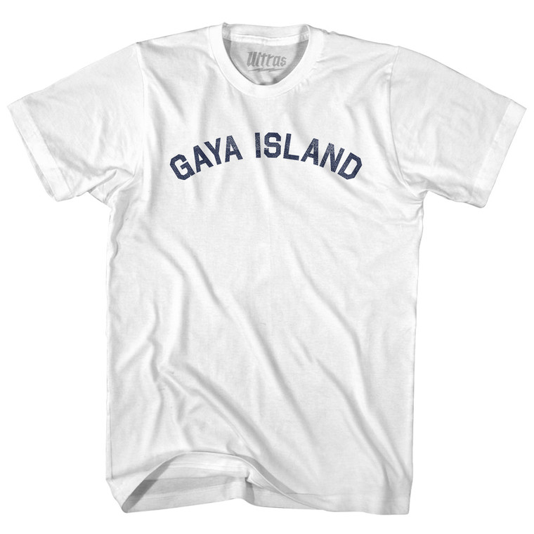 Gaya Island Youth Cotton T-shirt - White