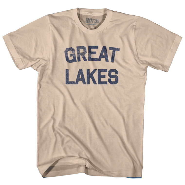 Great Lakes Adult Cotton T-shirt - Creme
