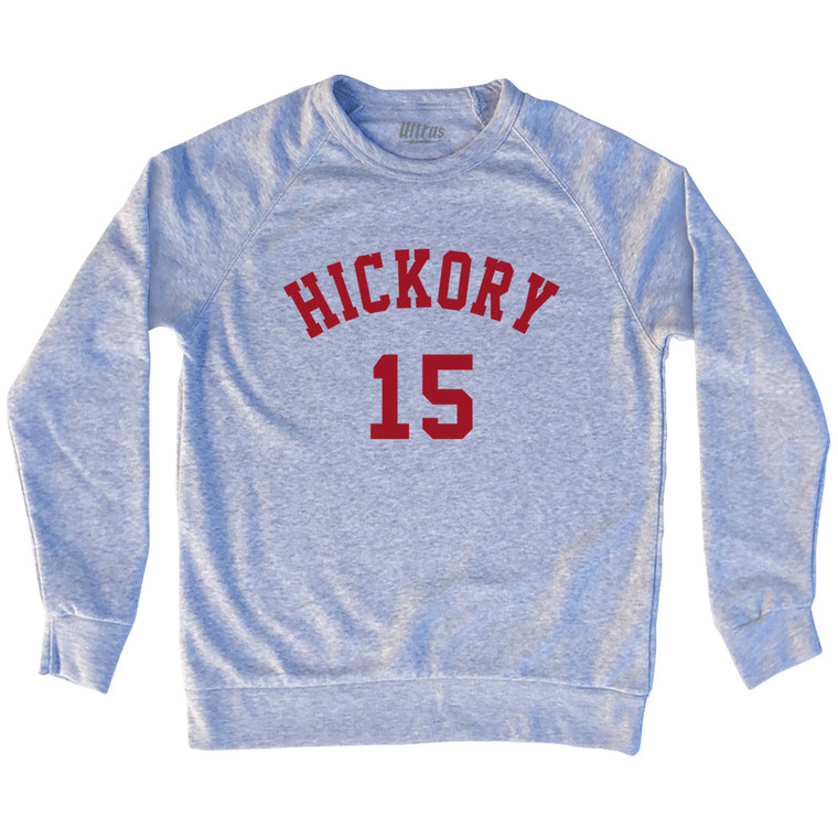 Hickory 15 Adult Tri-Blend Sweatshirt - Grey Heather