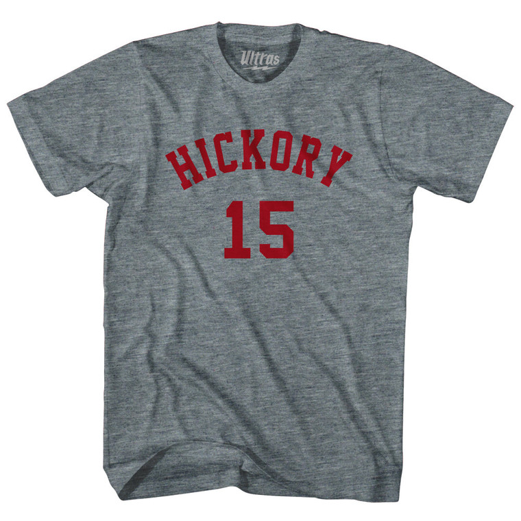 Hickory 15 Youth Tri-Blend T-shirt - Athletic Grey