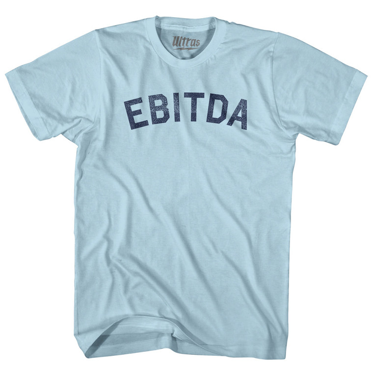 Ebitda Adult Cotton T-shirt - Light Blue