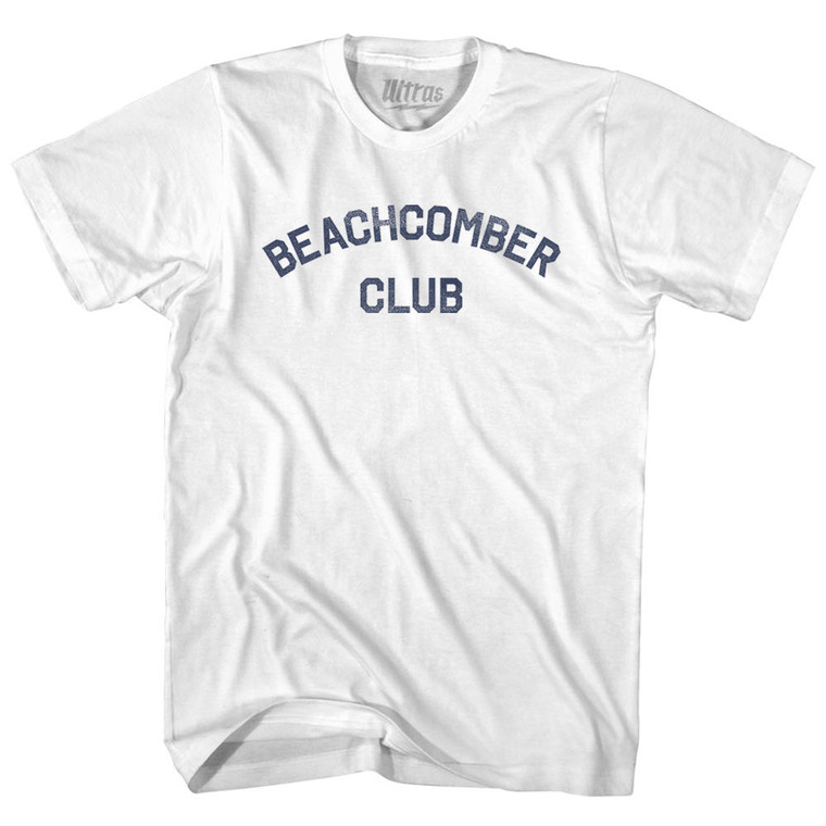 Beachcomber Club Womens Cotton Junior Cut T-Shirt - White