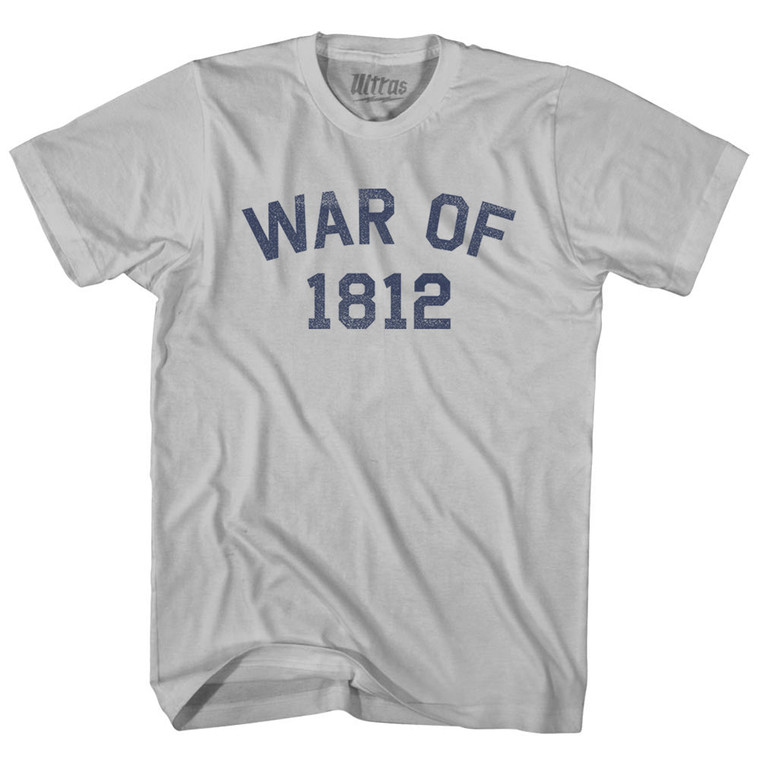 War of 1812 Adult Cotton T-shirt - Cool Grey
