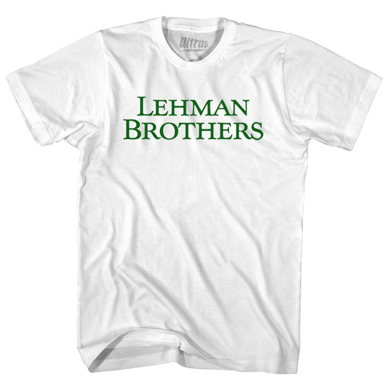 Lehman Brothers Youth Cotton T-shirt - White