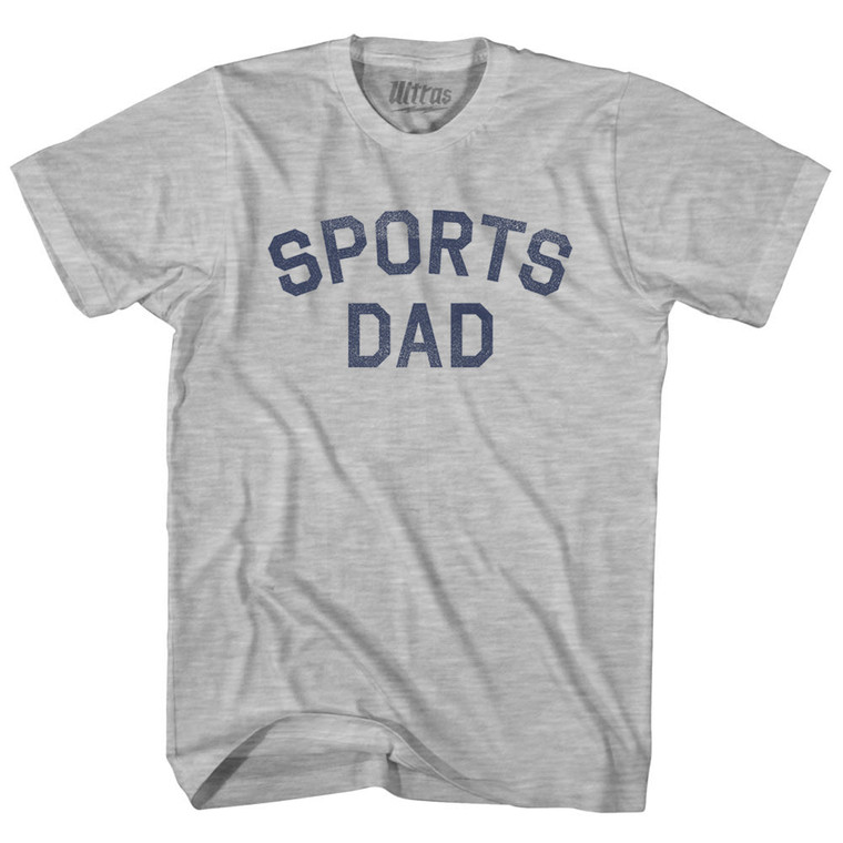 Sports Dad Youth Cotton T-shirt - Grey Heather