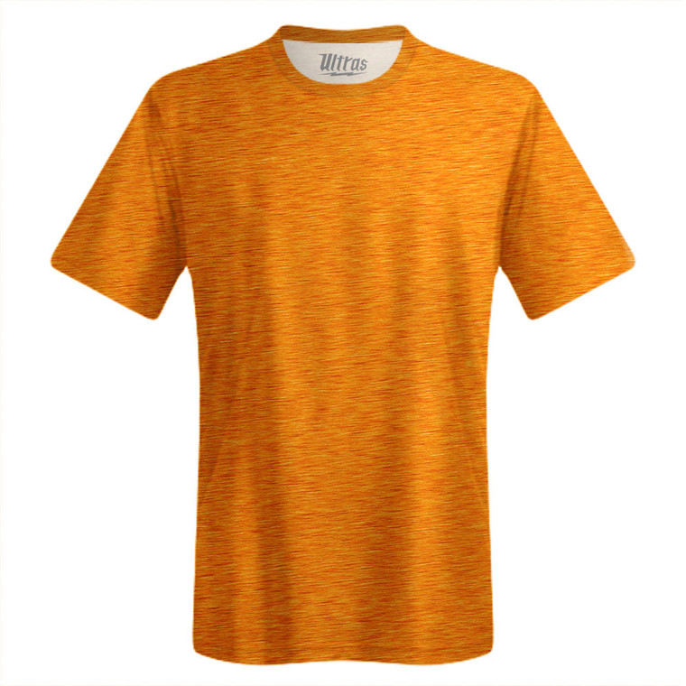 Heathered Lacrosse Shooter Shirt - Orange Bright