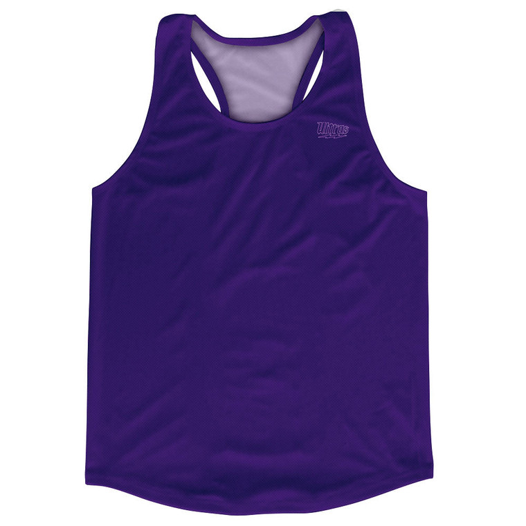 Ultras Outline Logo Running Track Tops Made In USA - Purple Lakers