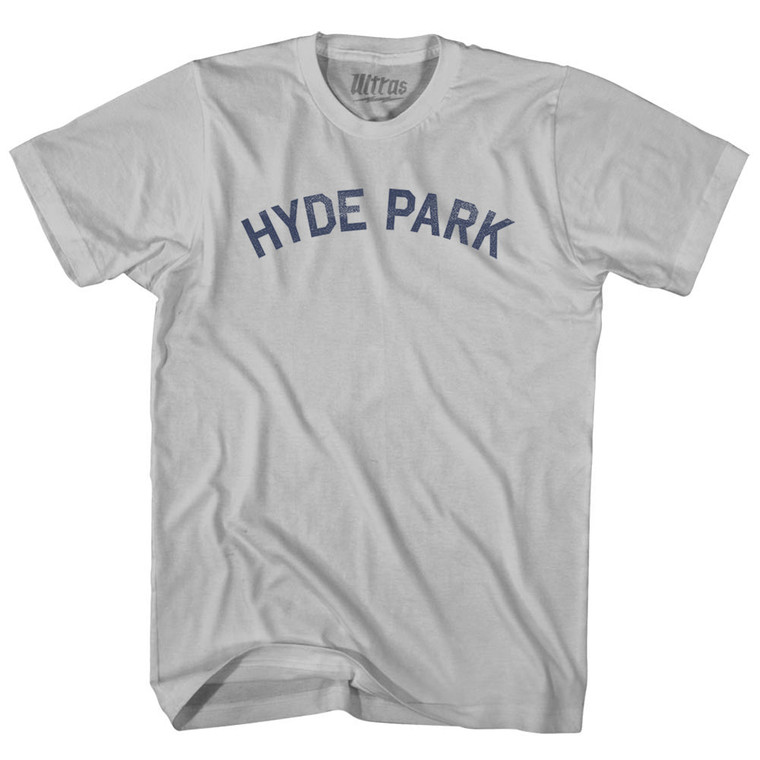 Hyde Park Adult Cotton T-shirt - Cool Grey
