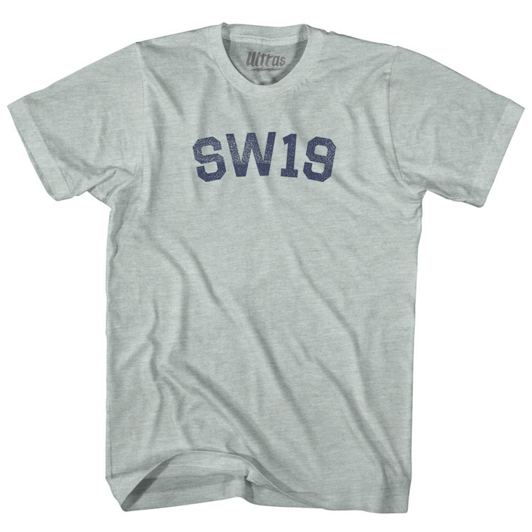 SW19 Adult Tri-Blend T-shirt - Athletic Cool Grey